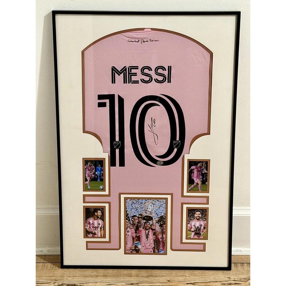 Lionel Messi Hand Signed Inter Miami Jersey with COA